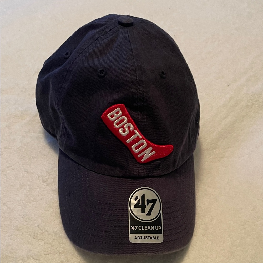 47 Brand - Boston Navy and Red Adjustable Cap